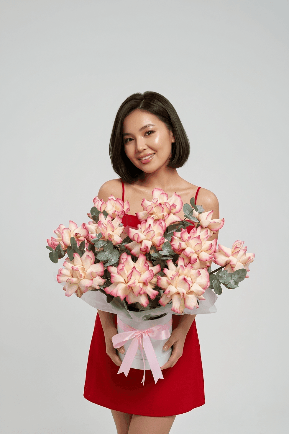 Композиция из французской розы (S)